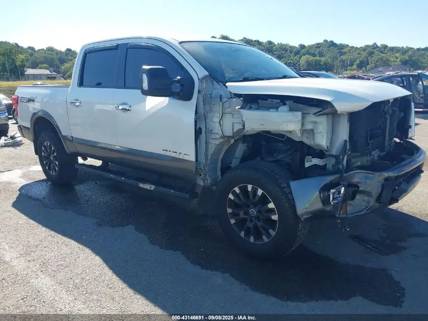 NISSAN TITAN 2017. Lot# 43146691. VIN 1N6AA1E5XHN516244. Photo 1