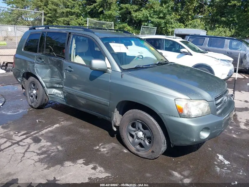 TOYOTA HIGHLANDER 2006. Lot# 43160057. VIN JTEHD21A960040818. Photo 1