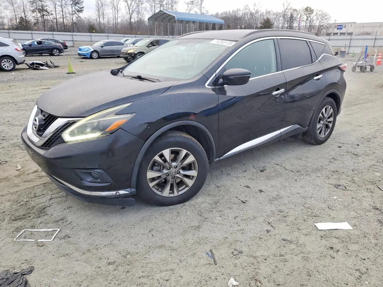 NISSAN MURANO 2018. Lot# 74253175. VIN 5N1AZ2MH3JN142641. Photo 1