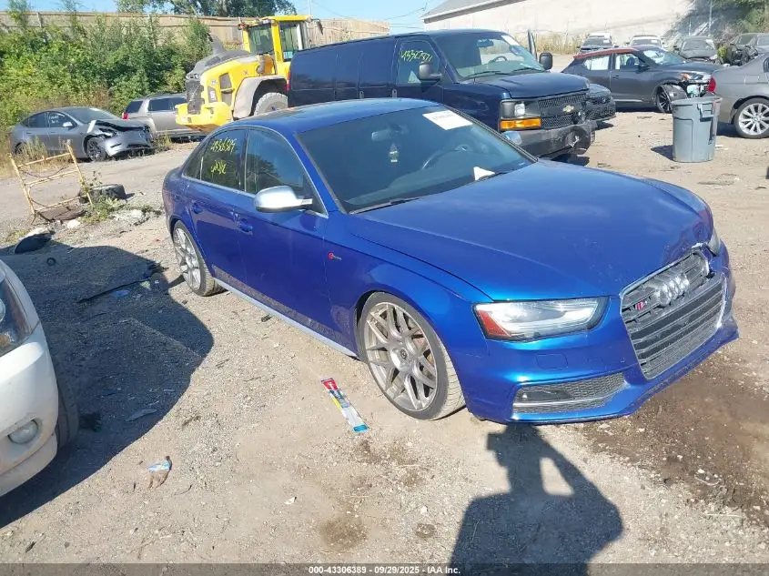 AUDI S4 2015. Lot# 43306389. VIN WAUBGAFL8FA110404. Photo 1