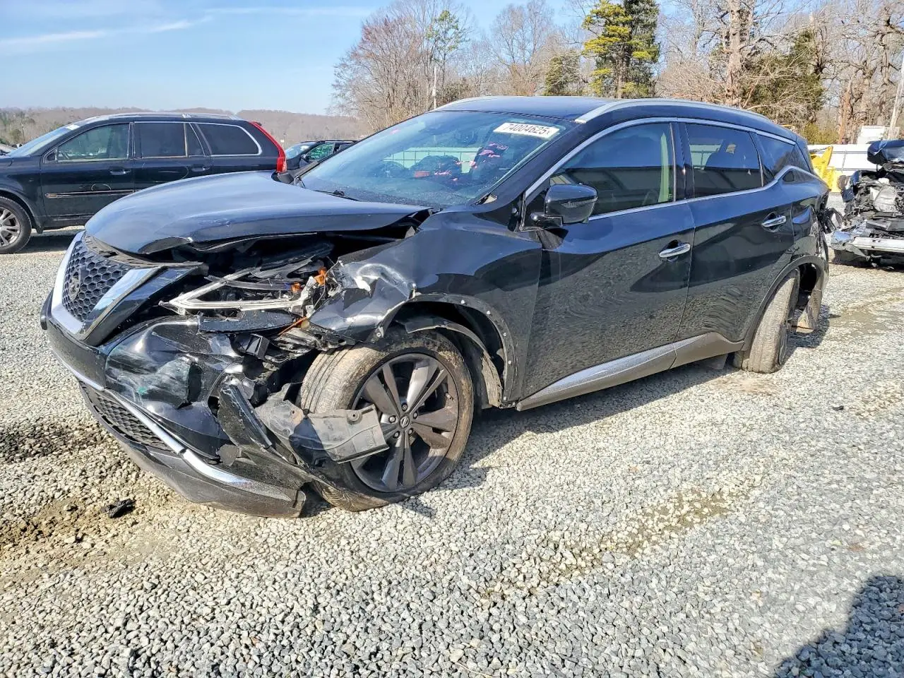 NISSAN MURANO 2019. Lot# 74004625. VIN 5N1AZ2MJ1KN123316. Photo 1