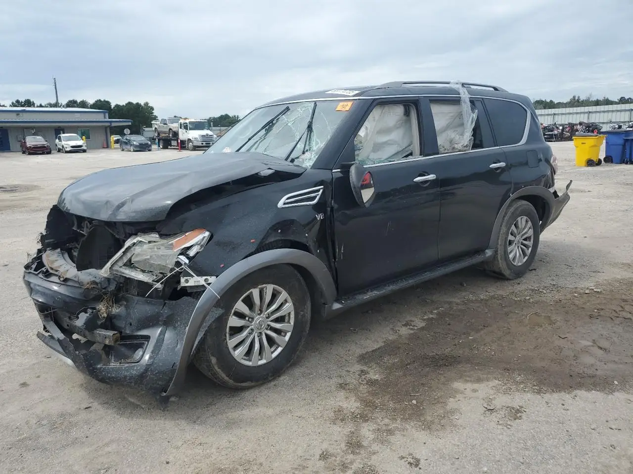 NISSAN ARMADA 2018. Lot# 68174735. VIN JN8AY2NDXJ9056940. Photo 1