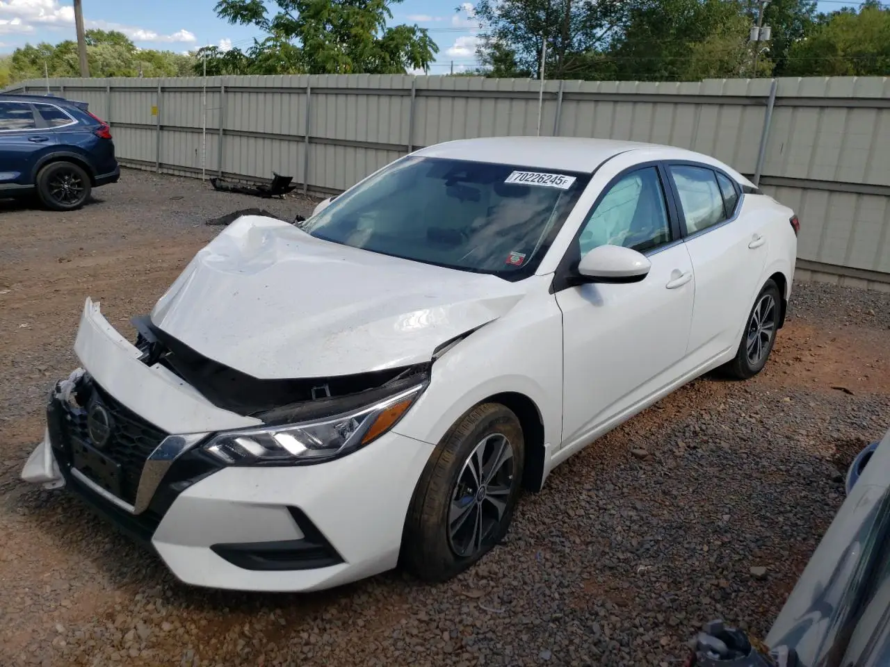 NISSAN SENTRA 2023. Lot# 70226245. VIN 3N1AB8CV5PY321118. Photo 1