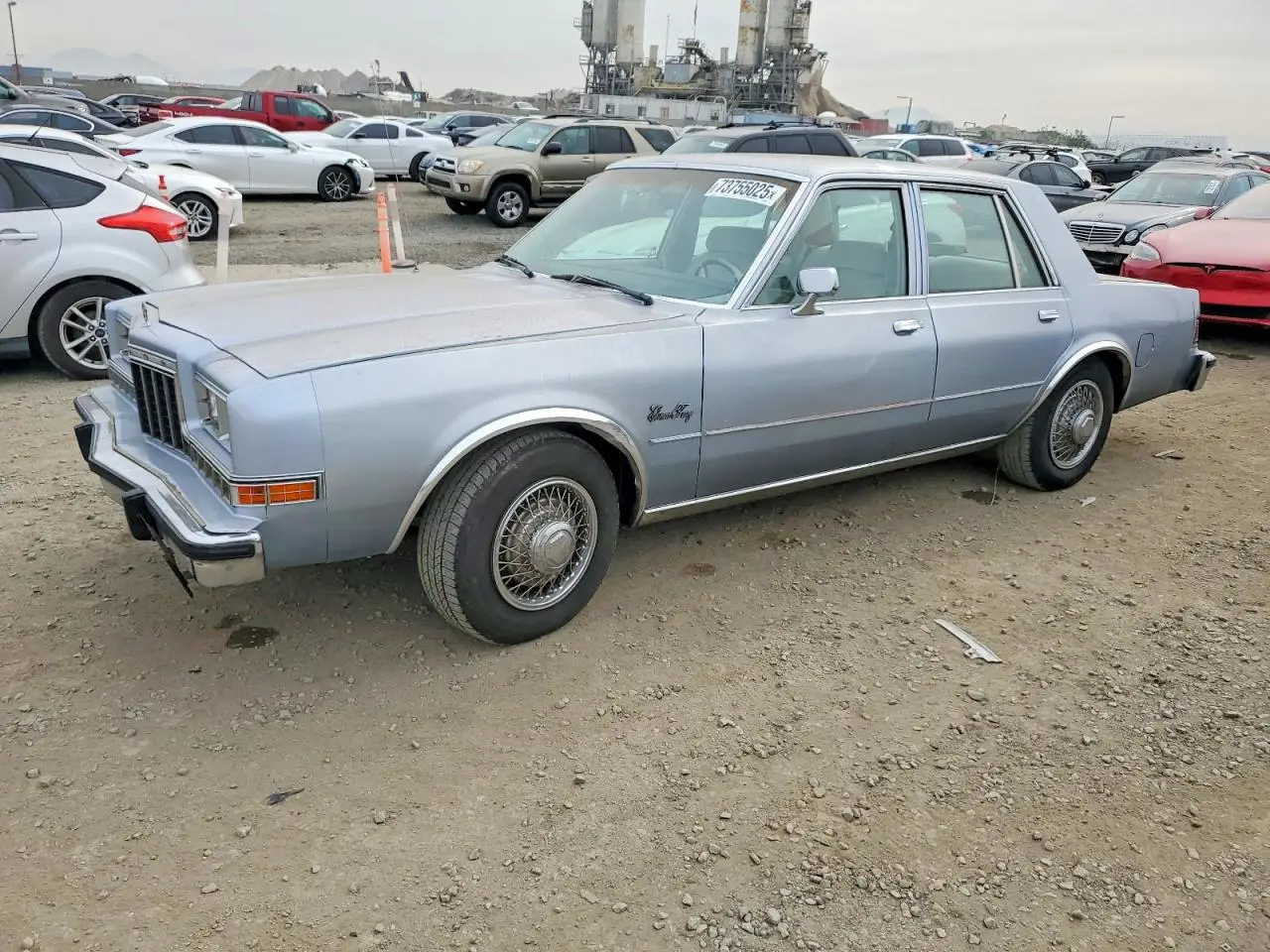 PLYMOUTH GRANFURY 1987. Lot# 73755025. VIN 1P3BB26P9HX739597. Photo 1