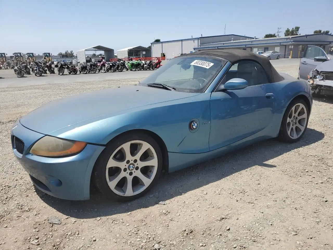 BMW Z4 2003. Lot# 68330075. VIN 4USBT33423LS47629. Photo 1