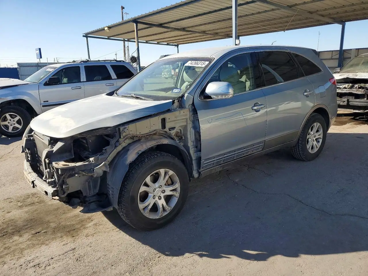 HYUNDAI VERACRUZ 2008. Lot# 74266315. VIN KM8NU13C18U068653. Photo 1