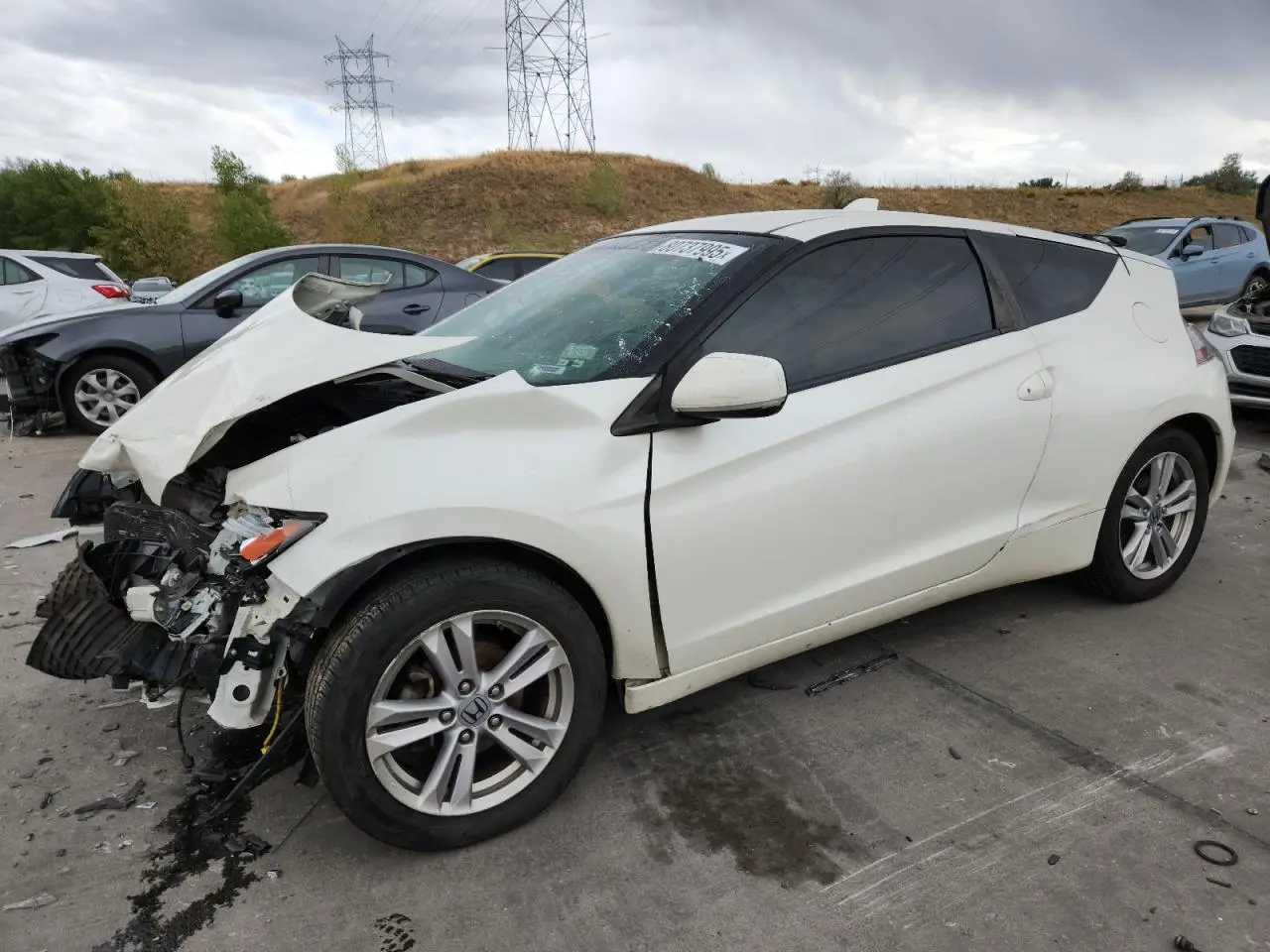 HONDA CRZ 2012. Lot# 80737995. VIN JHMZF1D61CS004883. Photo 1