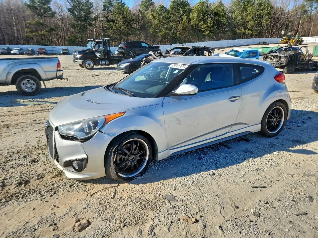 HYUNDAI VELOSTER 2013. Lot# 73747375. VIN KMHTC6AE7DU132345. Photo 1