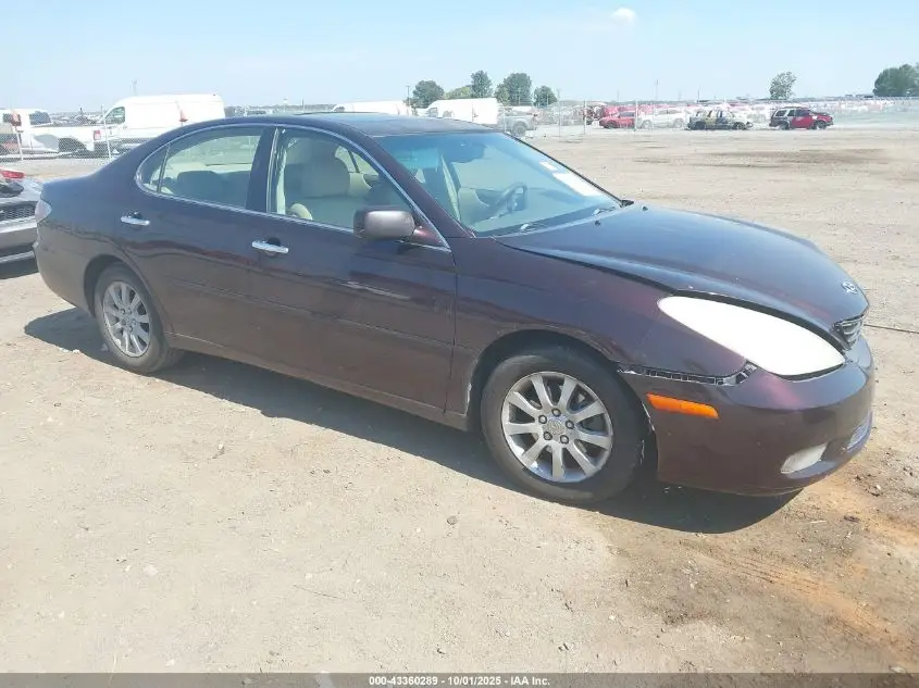 LEXUS ES 330 2004. Lot# 43360289. VIN JTHBA30G145023721. Photo 1