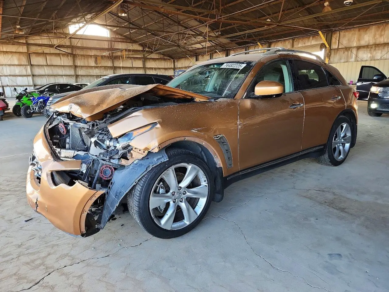 INFINITI FX50 2009. Lot# 74482225. VIN JNRBS18W69M201022. Photo 1