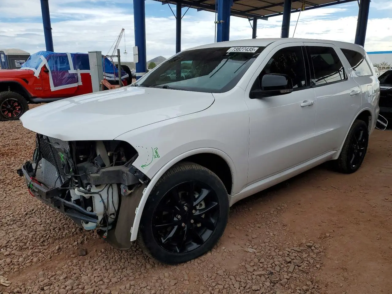 DODGE DURANGO 2018. Lot# 73827435. VIN 1C4RDJDG1JC272016. Photo 1