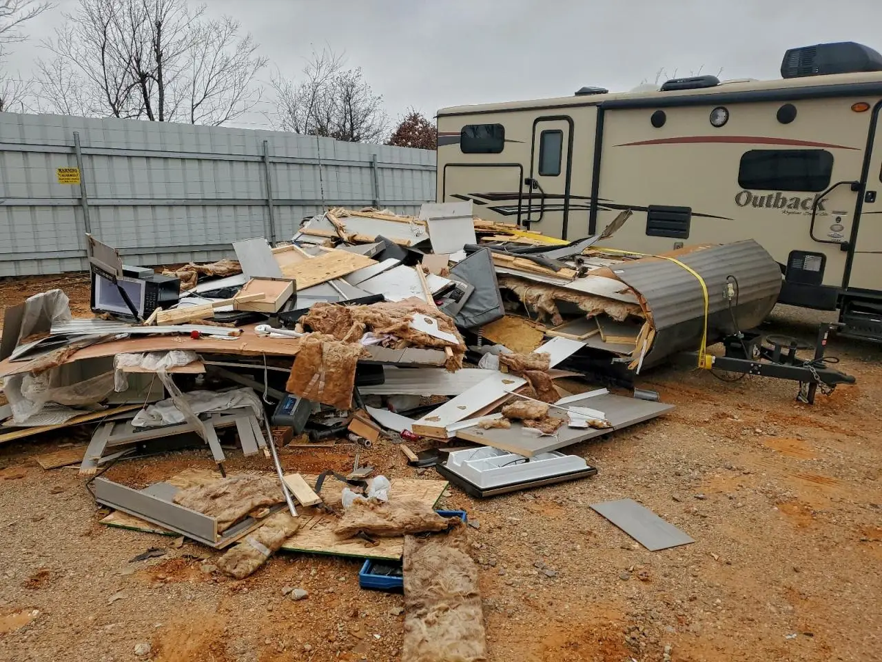 14 FT OPEN TOP UNKNOWN 2024. Lot# 97108685. VIN 4YDTCMG12RM937977. Photo 1