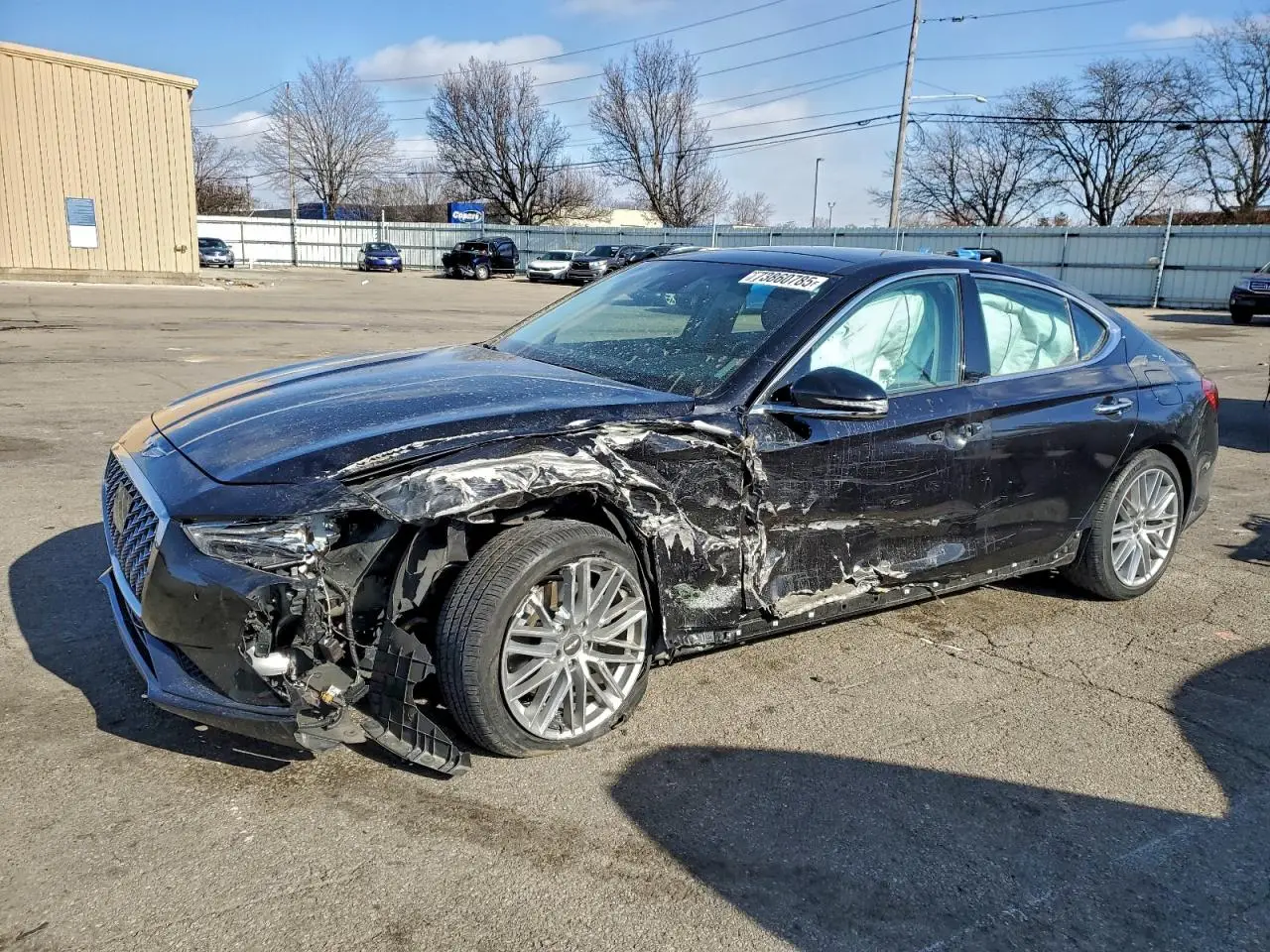 GENESIS G70 2021. Lot# 73860785. VIN KMTG34LA8MU075580. Photo 1