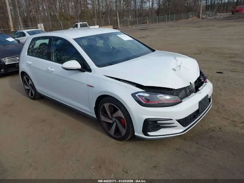 VOLKSWAGEN GOLF GTI 2020. Lot# 44222171. VIN 3VW6T7AU4LM011996. Photo 1