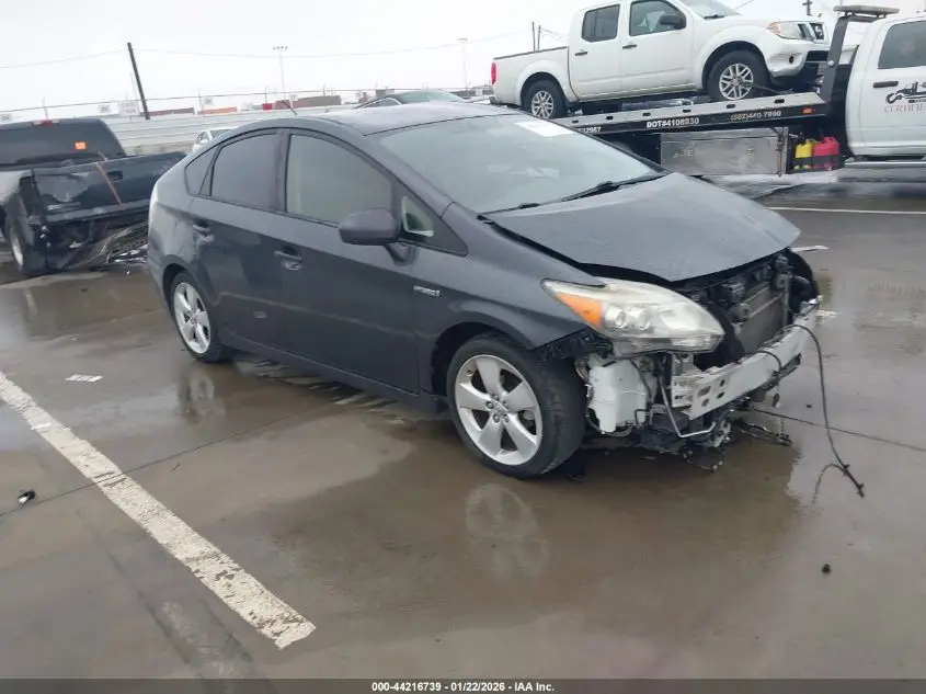 TOYOTA PRIUS 2012. Lot# 44216739. VIN JTDKN3DU6C5390277. Photo 1