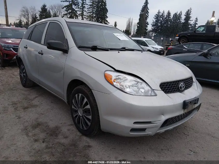 TOYOTA MATRIX 2003. Lot# 44217438. VIN 2T1KR32E63C161505. Photo 1