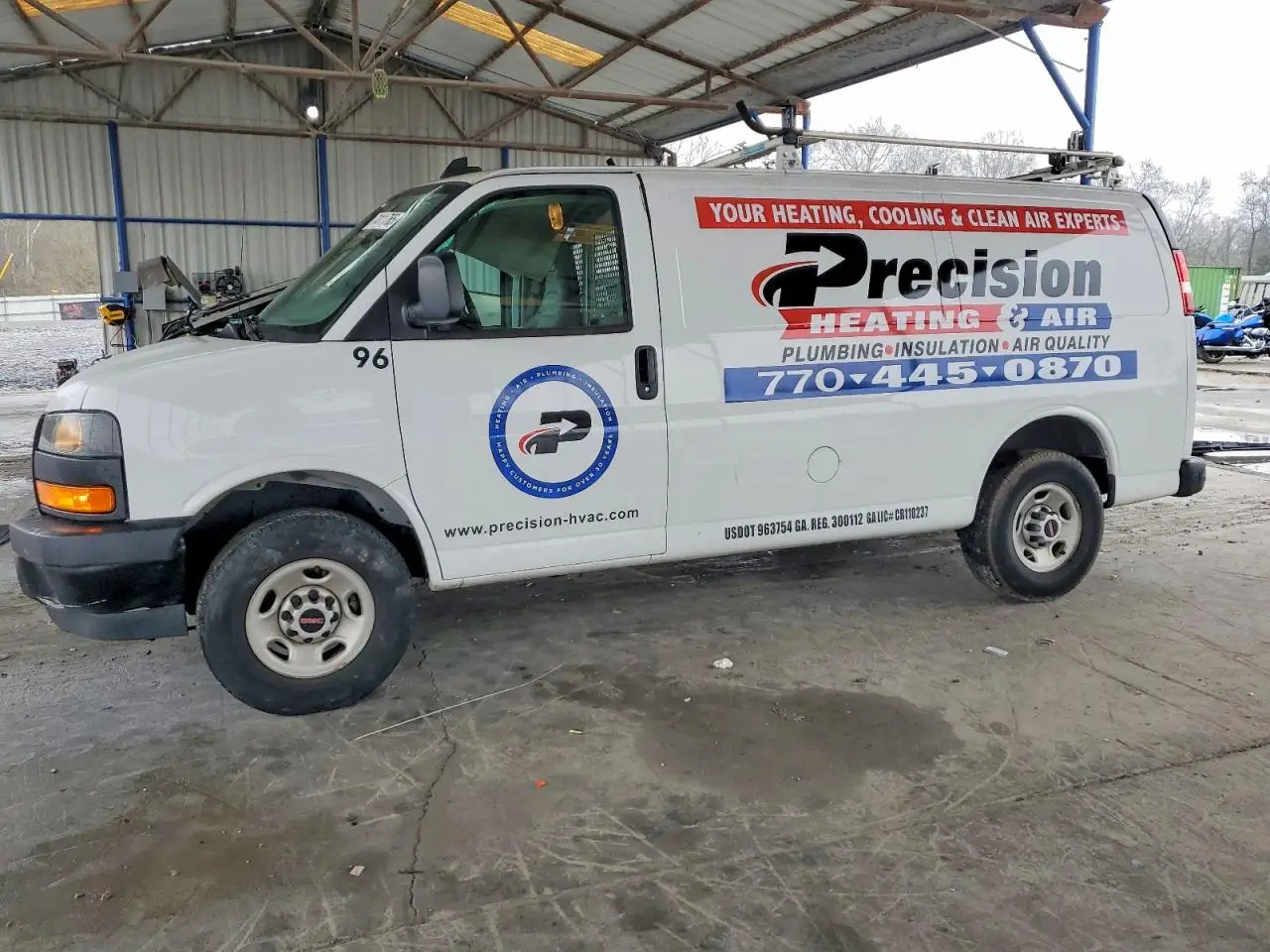 GMC SAVANA 2023. Lot# 74111765. VIN 1GTW7AFP8P1172829. Photo 1