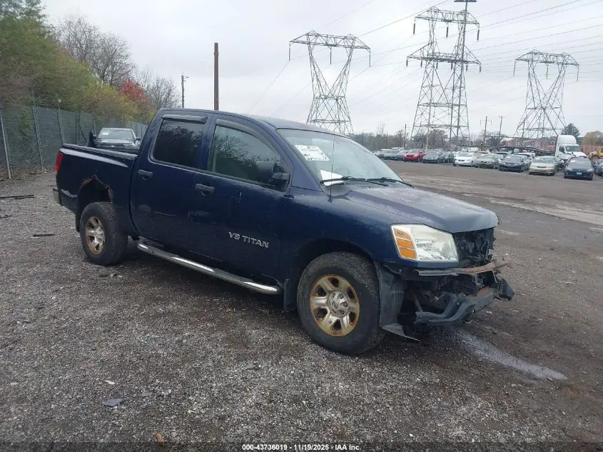NISSAN TITAN 2007. Lot# 43736019. VIN 1N6AA07B57N221998. Photo 1