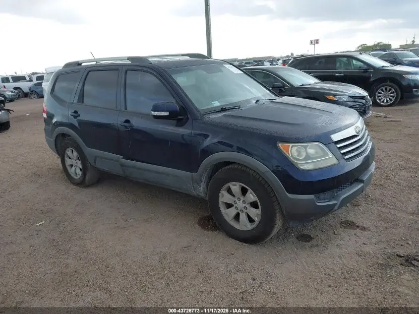 KIA BORREGO 2009. Lot# 43726773. VIN KNDJJ741095011786. Photo 1