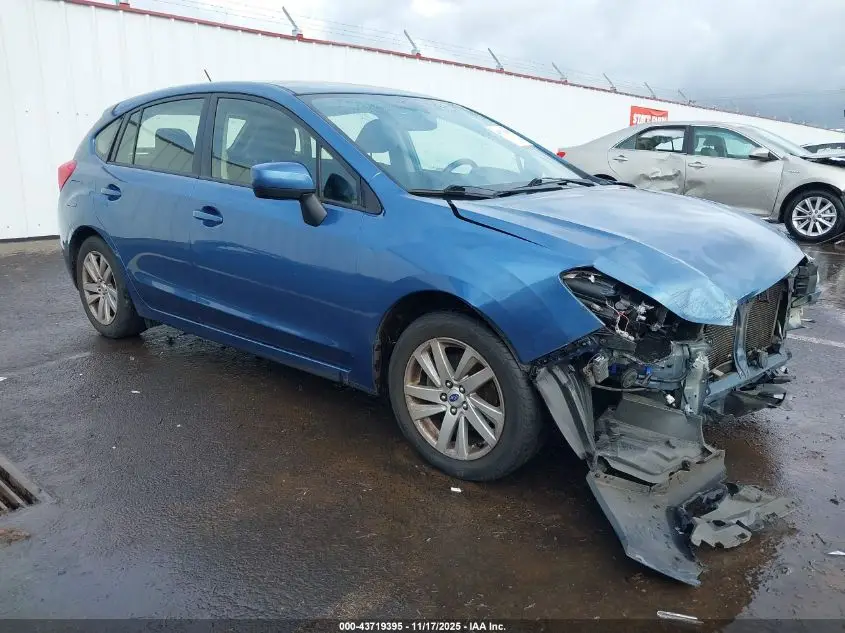 SUBARU IMPREZA 2015. Lot# 43719395. VIN JF1GPAC69F8301656. Photo 1