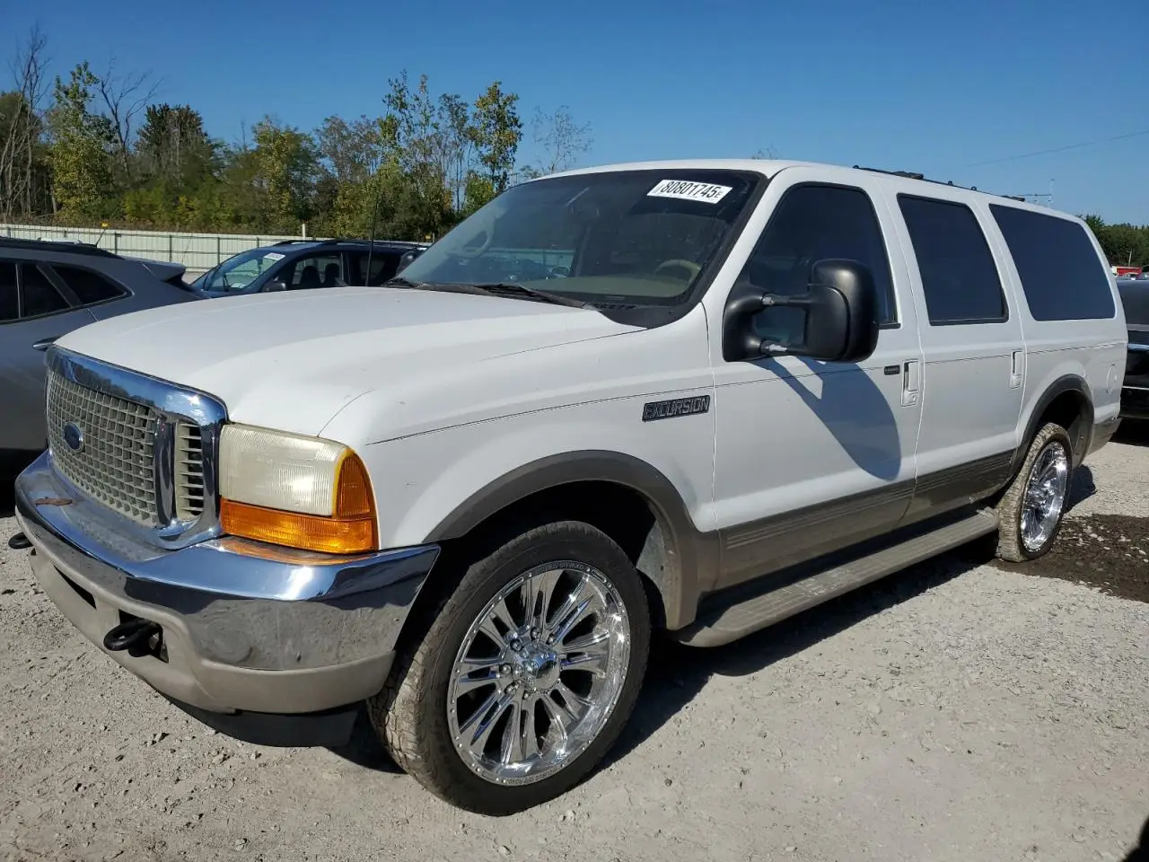 FORD EXCURSION 2000. Lot# 80801745. VIN 1FMNU42F2YEC87273. Photo 1