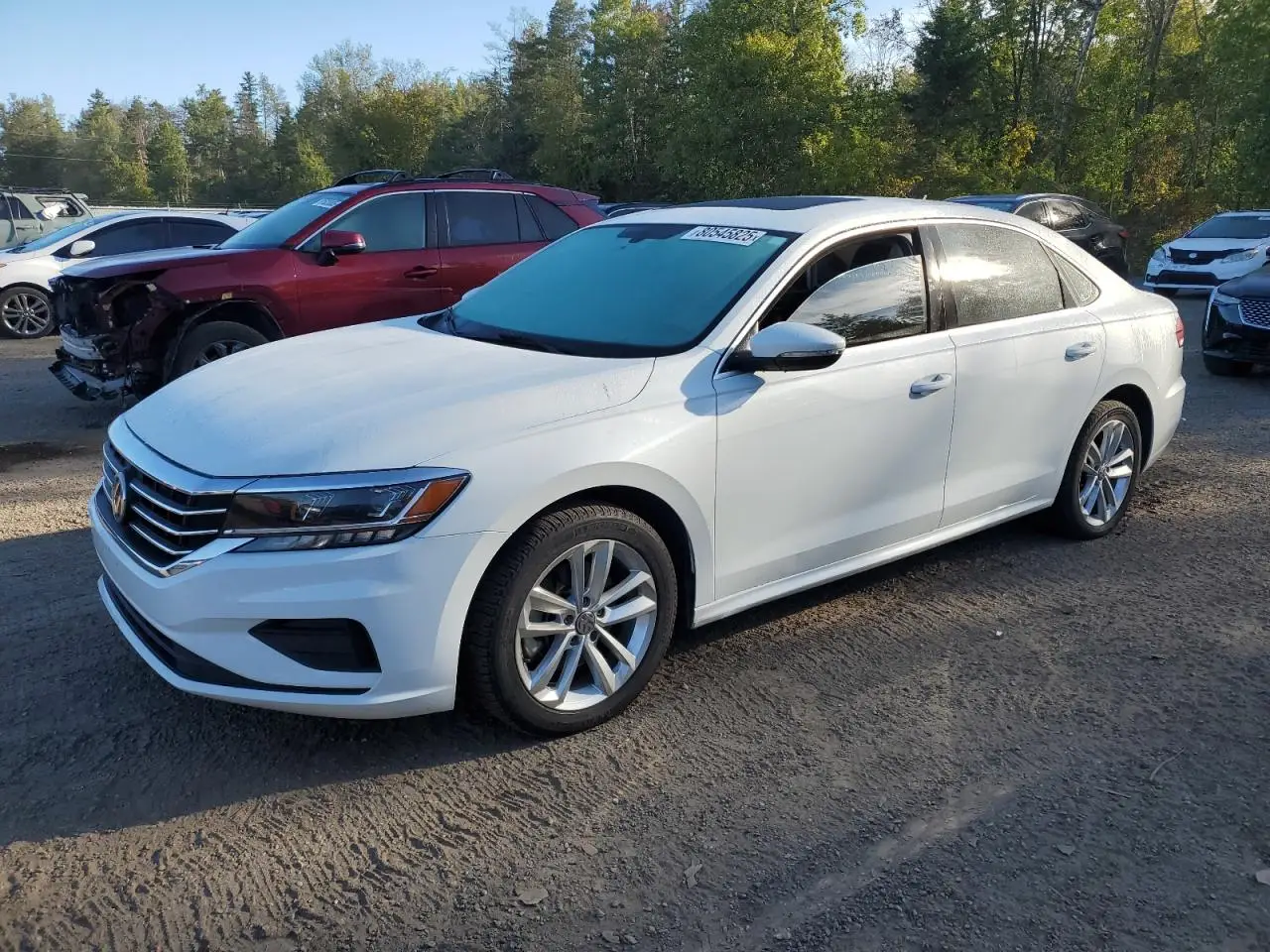 VOLKSWAGEN PASSAT 2021. Lot# 80545825. VIN 1VWBA7A31MC017057. Photo 1