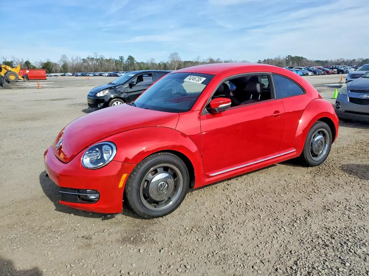 VOLKSWAGEN BEETLE 2012. Lot# 74246735. VIN 3VWJP7AT8CM628324. Photo 1