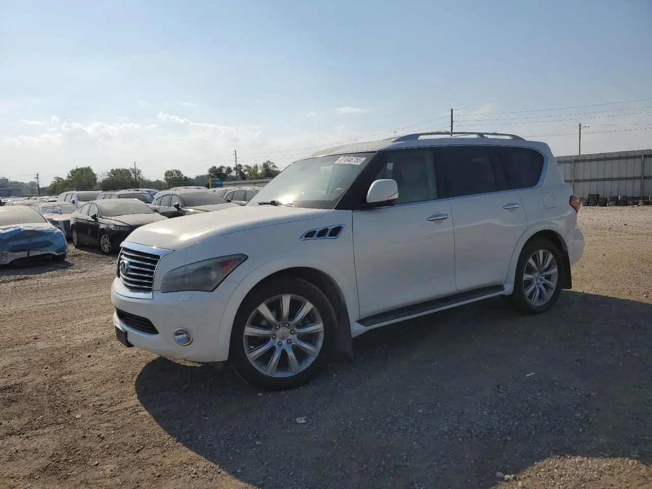 INFINITI QX56 2012. Lot# 81846755. VIN JN8AZ2NE2C9016568. Photo 1