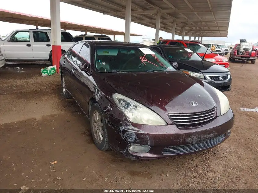 LEXUS ES 330 2004. Lot# 43776269. VIN JTHBA30G545017081. Photo 1