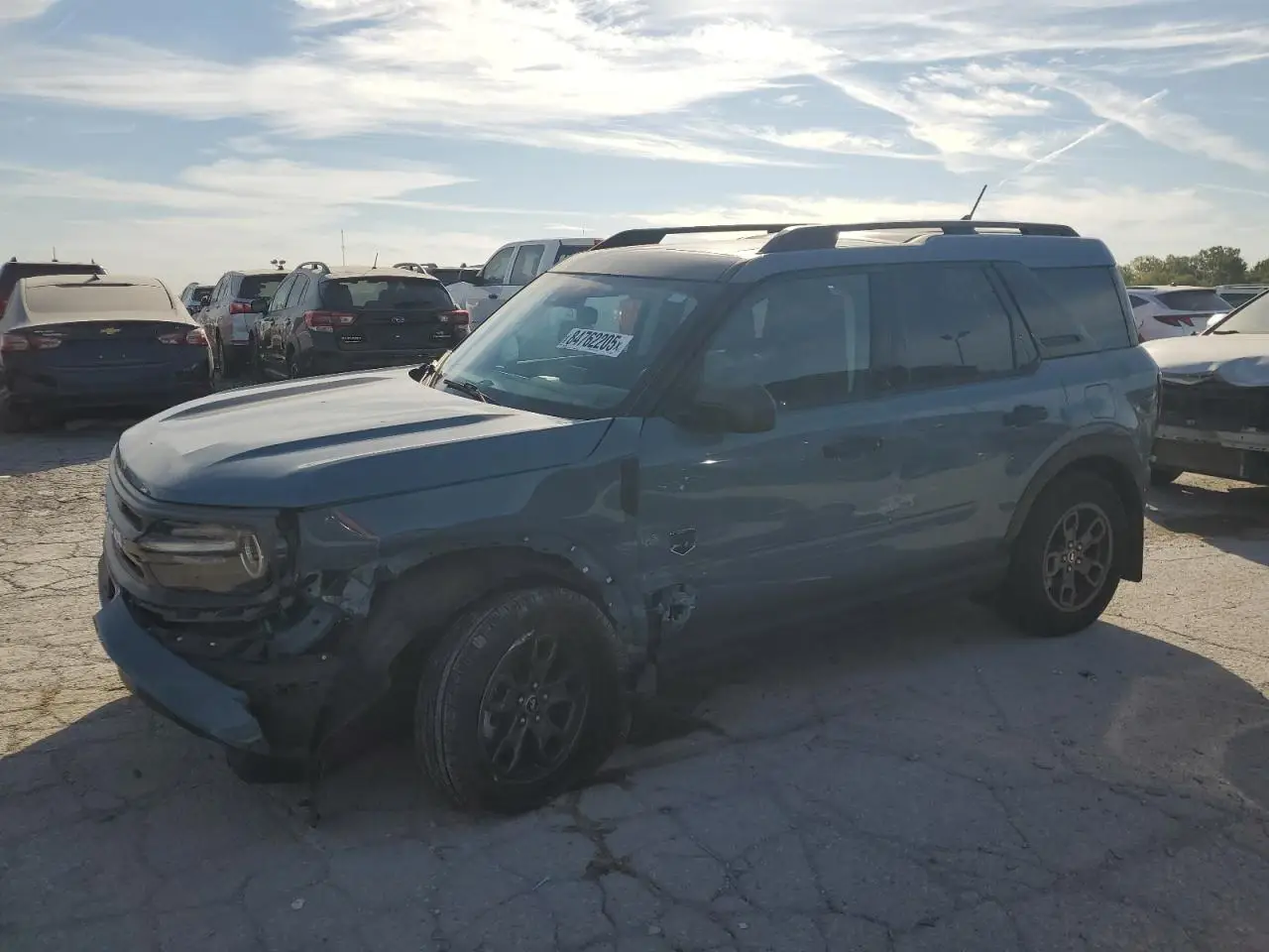 FORD BRONCO 2021. Lot# 84762205. VIN 3FMCR9B64MRA36672. Photo 1