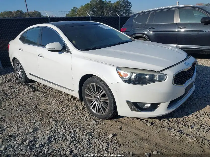KIA CADENZA 2014. Lot# 43772535. VIN KNALN4D72E5139535. Photo 1