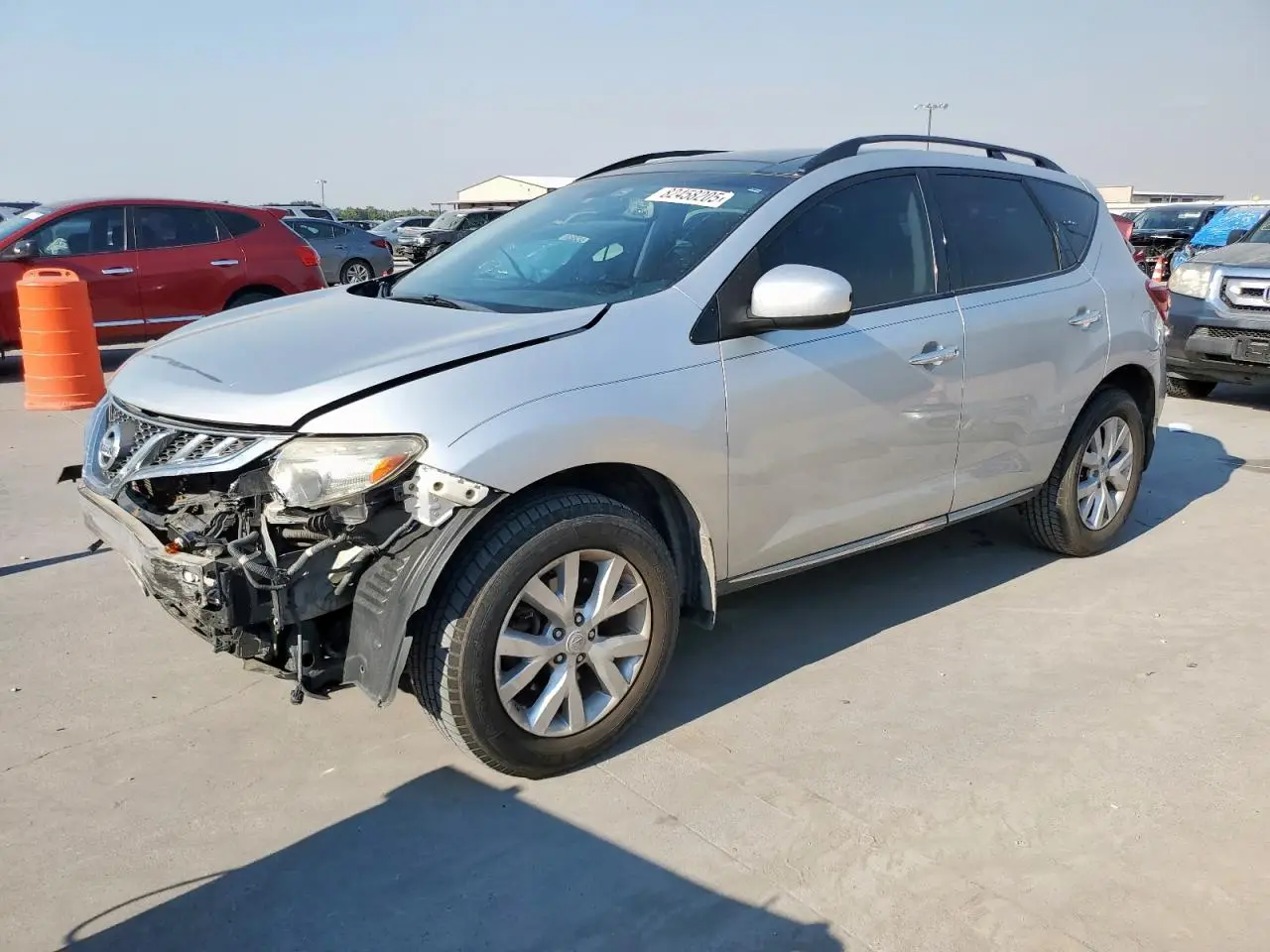 NISSAN MURANO 2012. Lot# 82458205. VIN JN8AZ1MU9CW113531. Photo 1