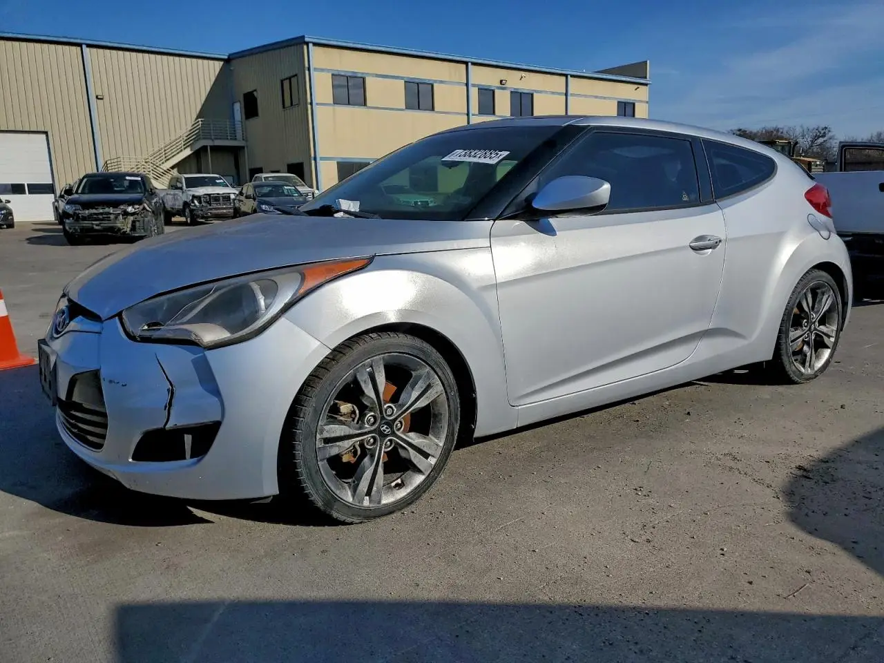 HYUNDAI VELOSTER 2017. Lot# 73832885. VIN KMHTC6AD2HU322552. Photo 1
