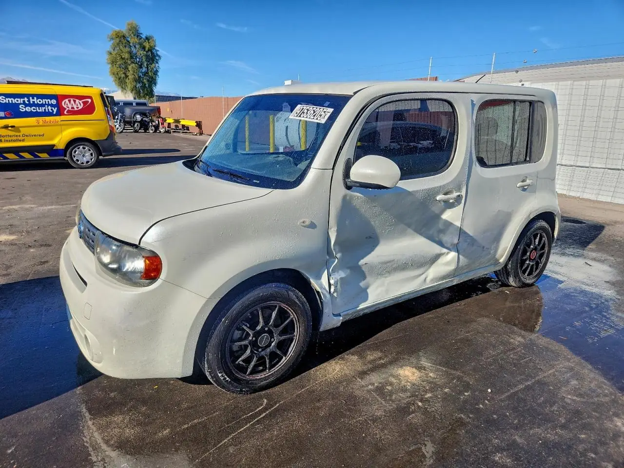 NISSAN CUBE 2009. Lot# 97536205. VIN JN8AZ28R59T130204. Photo 1