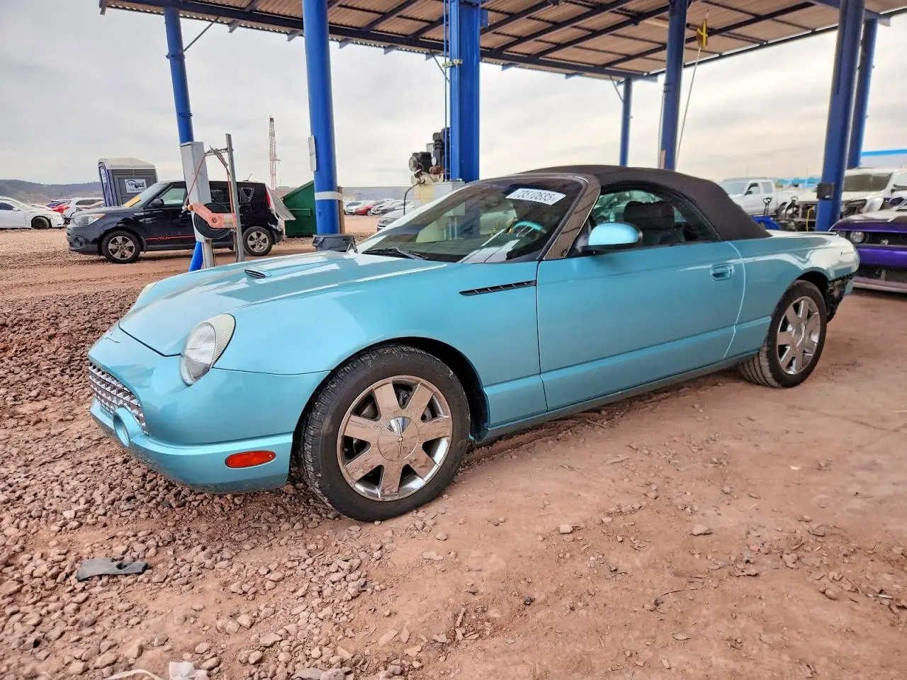 FORD TBIRD 2002. Lot# 73510685. VIN 1FAHP60A52Y116668. Photo 1