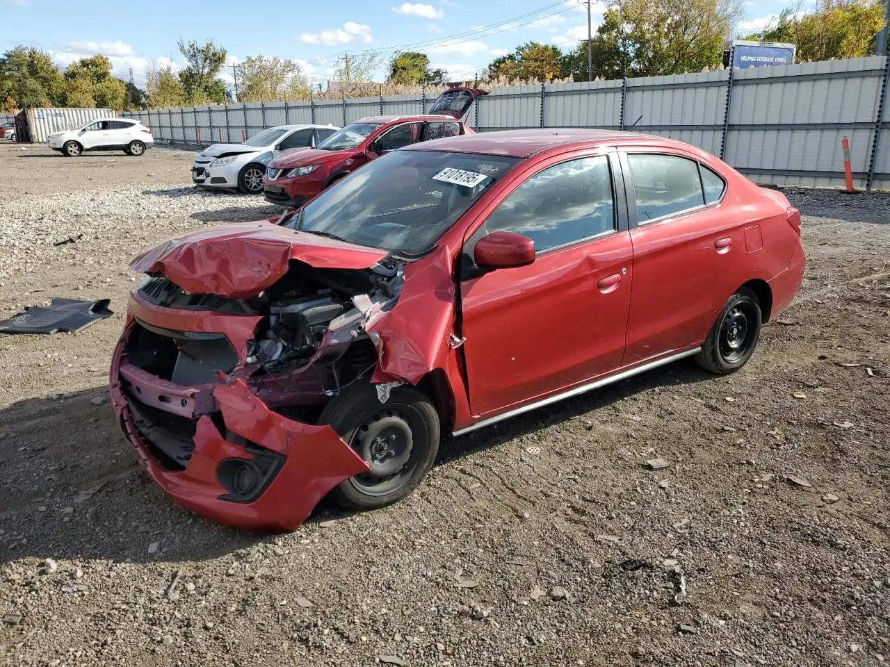 MITSUBISHI MIRAGE 2020. Lot# 91018195. VIN ML32F3FJ6LHF12088. Photo 1