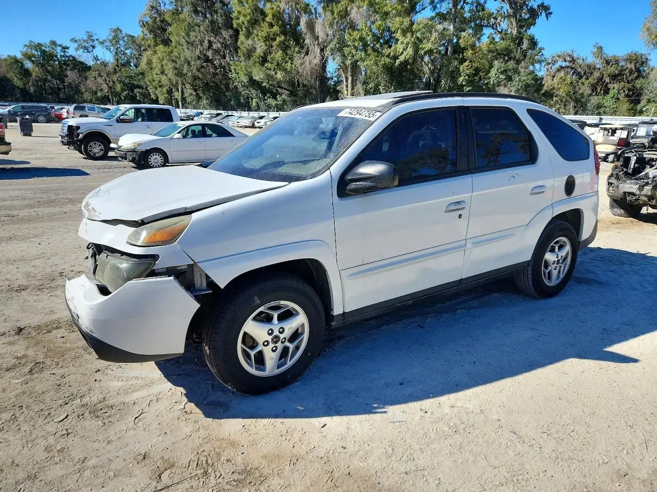 PONTIAC AZTEK 2003. Lot# 74294755. VIN 3G7DA03E73S531780. Photo 1