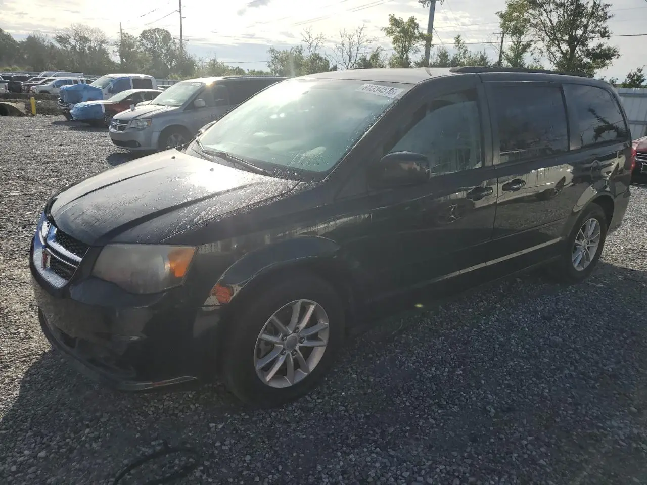 DODGE CARAVAN 2014. Lot# 81334575. VIN 2C4RDGCG8ER347747. Photo 1