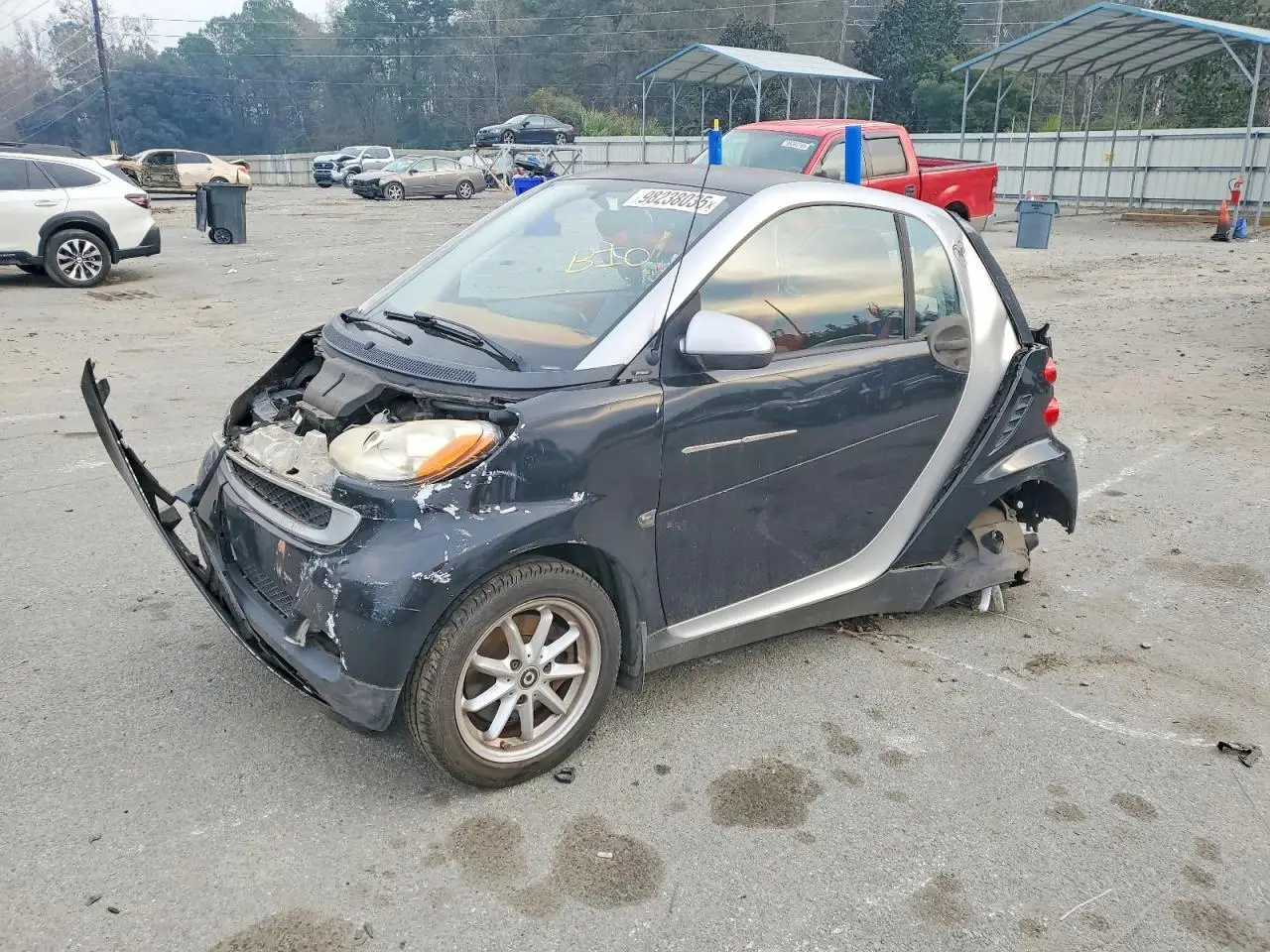 SMART FORTWO 2008. Lot# 98238035. VIN WMEEJ31X38K183279. Photo 1