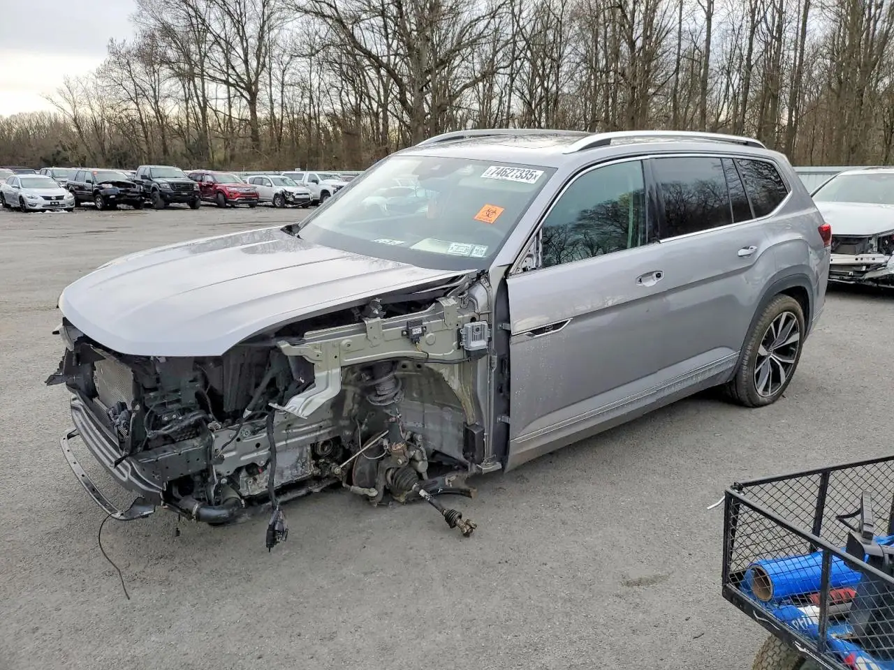 VOLKSWAGEN ATLAS 2024. Lot# 74627335. VIN 1V2FR2CA2RC526317. Photo 1