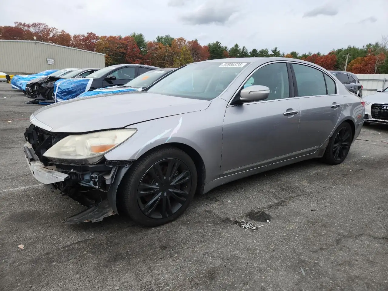 HYUNDAI GENESIS 2009. Lot# 90986325. VIN KMHGC46F49U038096. Photo 1