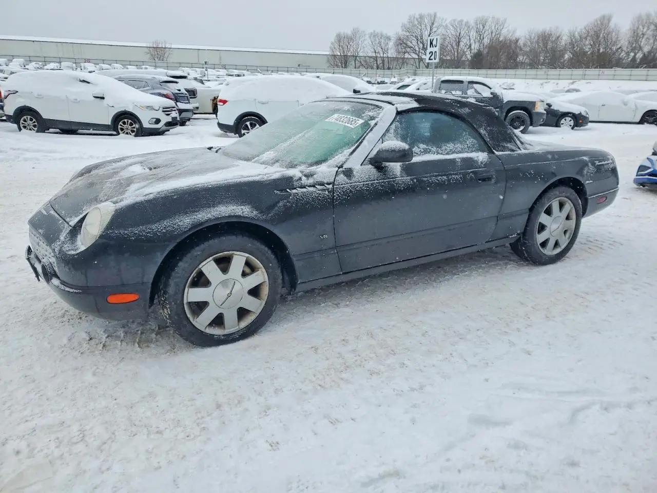 FORD TBIRD 2003. Lot# 74832685. VIN 1FAHP60A43Y111964. Photo 1