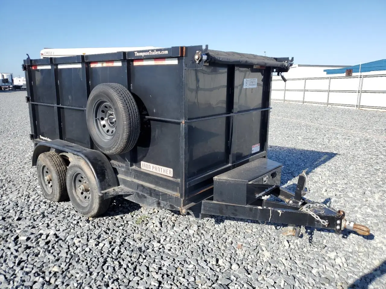 IRON PANTHER 6.5X12 2021. Lot# 91185655. VIN 7G71BD321MF007590. Photo 1