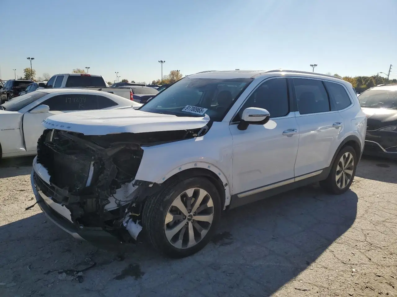 KIA TELLURIDE 2022. Lot# 91700965. VIN 5XYP6DHCXNG271619. Photo 1