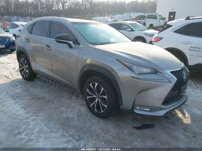 LEXUS NX 200T 2015. Lot# 43925331. VIN JTJBARBZ2F2022873. Photo 1