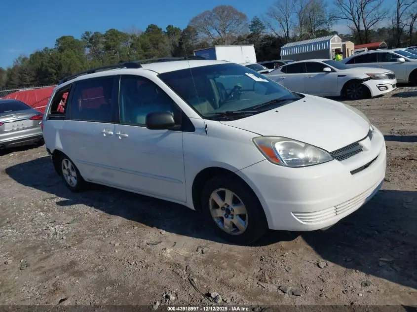 TOYOTA SIENNA 2004. Lot# 43918997. VIN 5TDZA23C04S111575. Photo 1