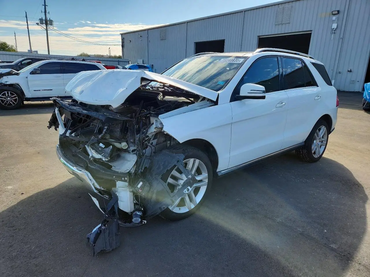 MERCEDES-BENZ M-CLASS 2015. Lot# 75240835. VIN 4JGDA5JB8FA575618. Photo 1