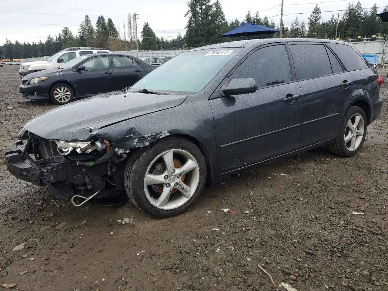 MAZDA 6 2004. Lot# 75242475. VIN 1YVHP82D145N58374. Photo 1