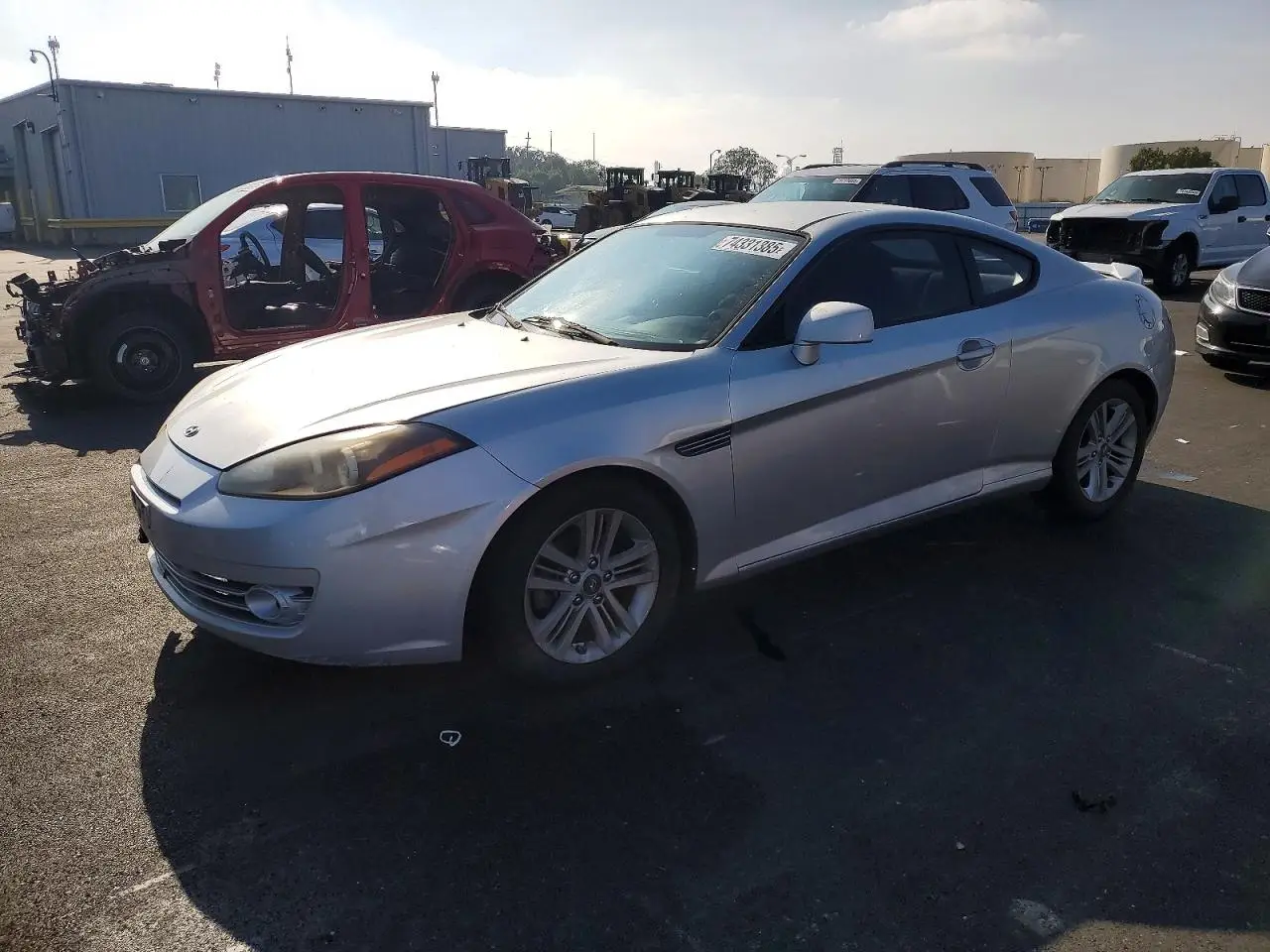 HYUNDAI TIBURON 2007. Lot# 74331385. VIN KMHHM66D17U242718. Photo 1