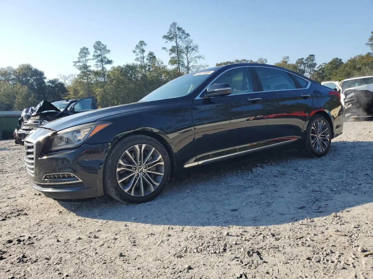 HYUNDAI GENESIS 2015. Lot# 91871935. VIN KMHGN4JE4FU093555. Photo 1